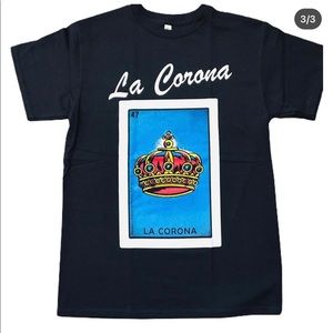 La Corona Mexican Lotería Men T Shirt